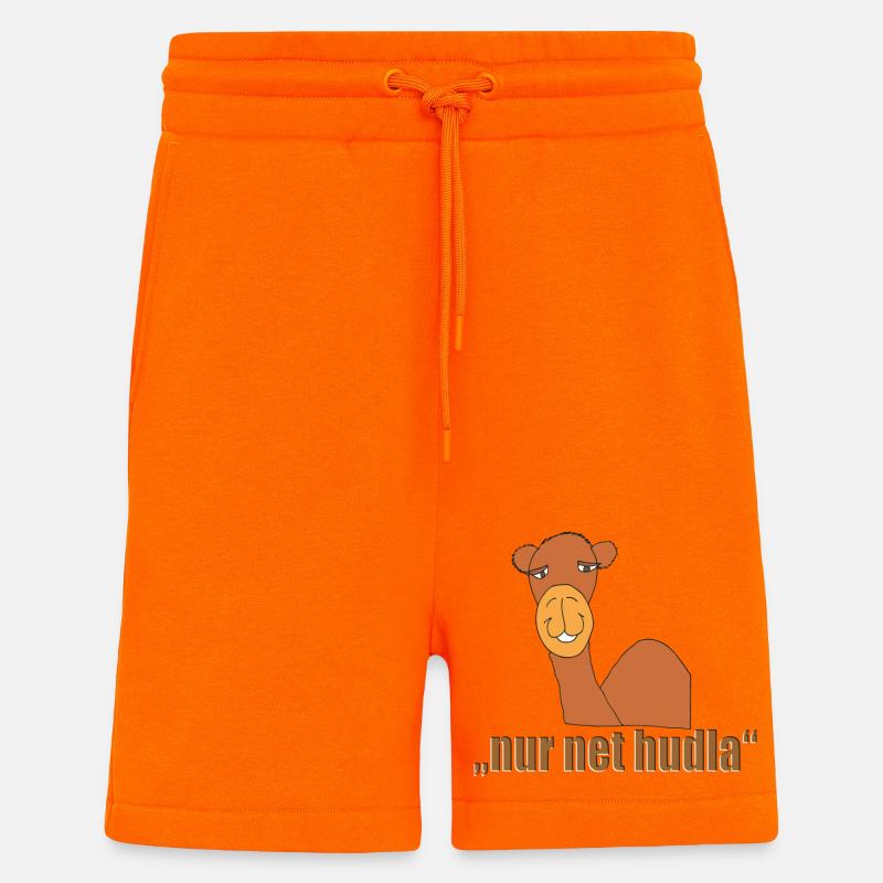 kamel schwäbisch - Shorts - made by SPREAD - SUNSET ORANGE