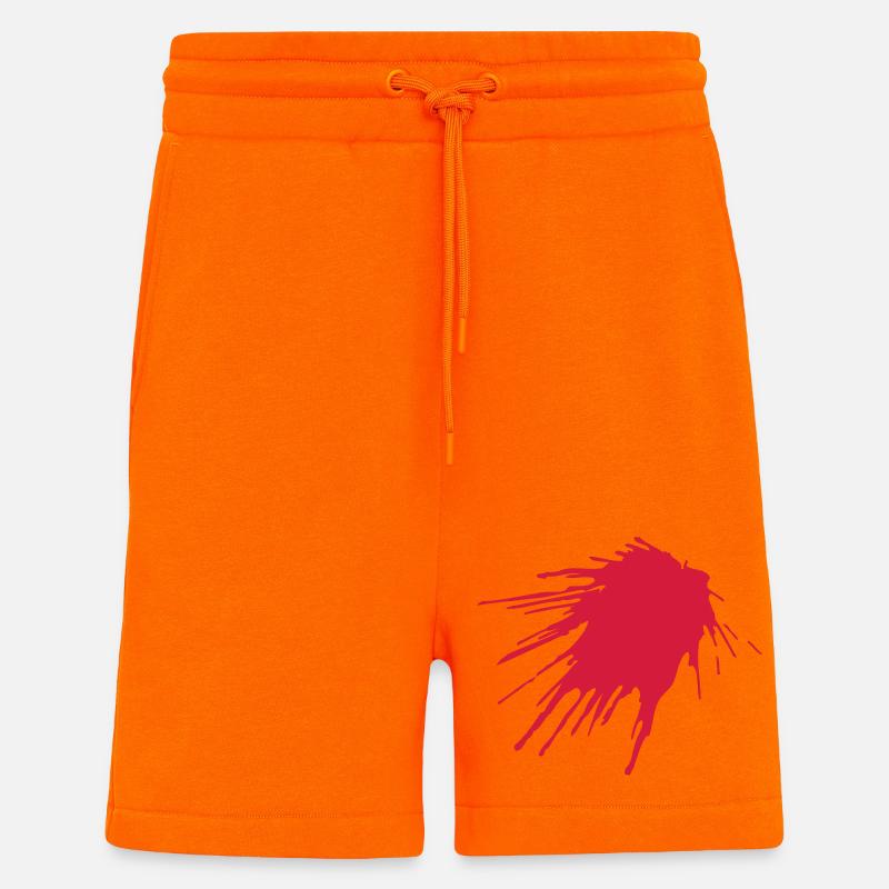 Blut Blutfleck - Shorts - made by SPREAD - SUNSET ORANGE
