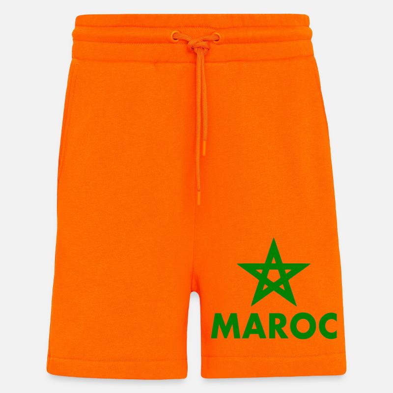 Marokko - Shorts - made by SPREAD - SUNSET ORANGE