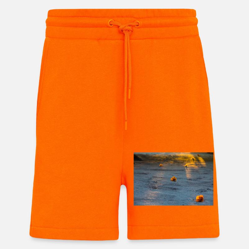 Blumen - Shorts - made by SPREAD - SUNSET ORANGE