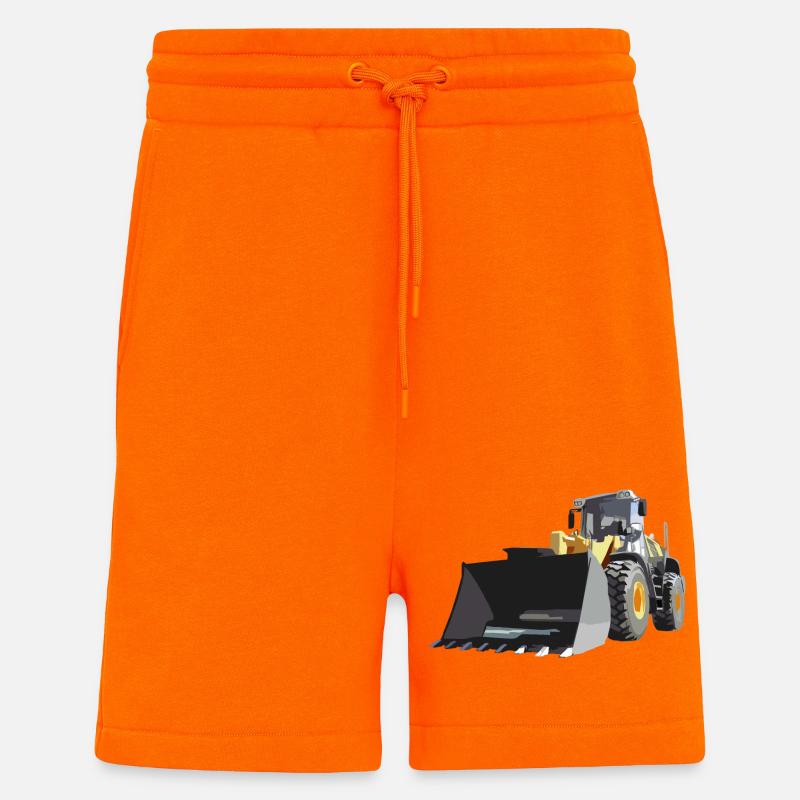 Radlader - Shorts - made by SPREAD - SUNSET ORANGE