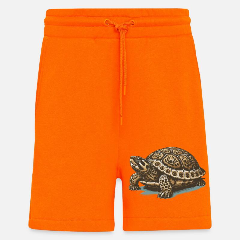 Schildkröte - Shorts - made by SPREAD - SUNSET ORANGE