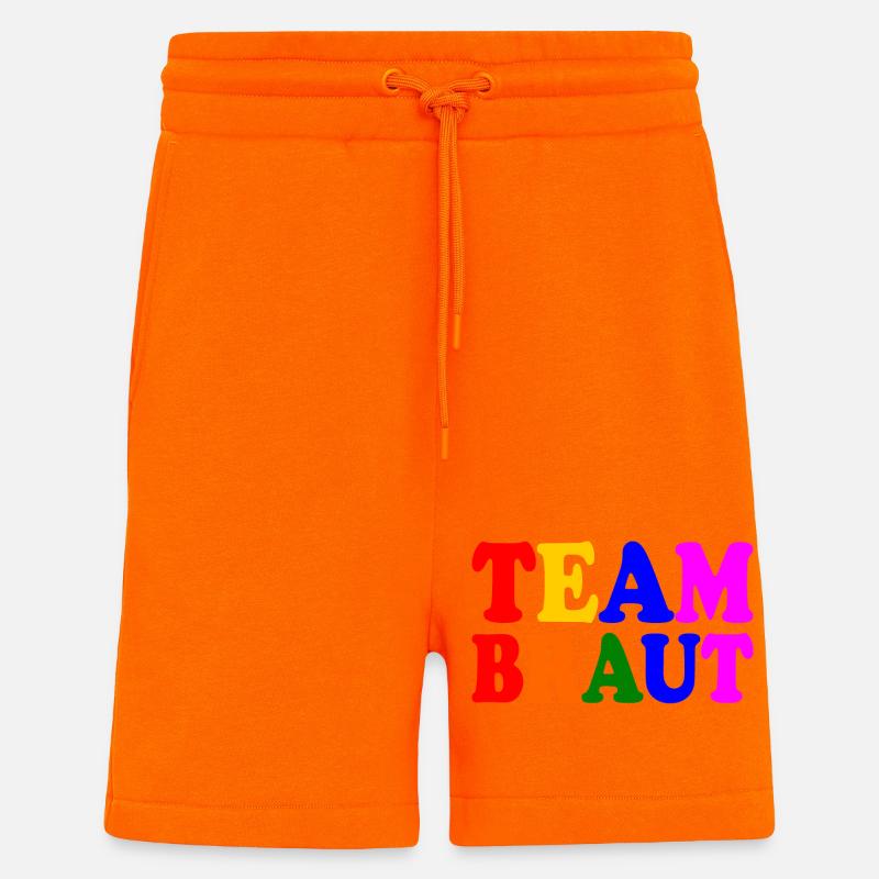 Team braut - Shorts - made by SPREAD - SUNSET ORANGE