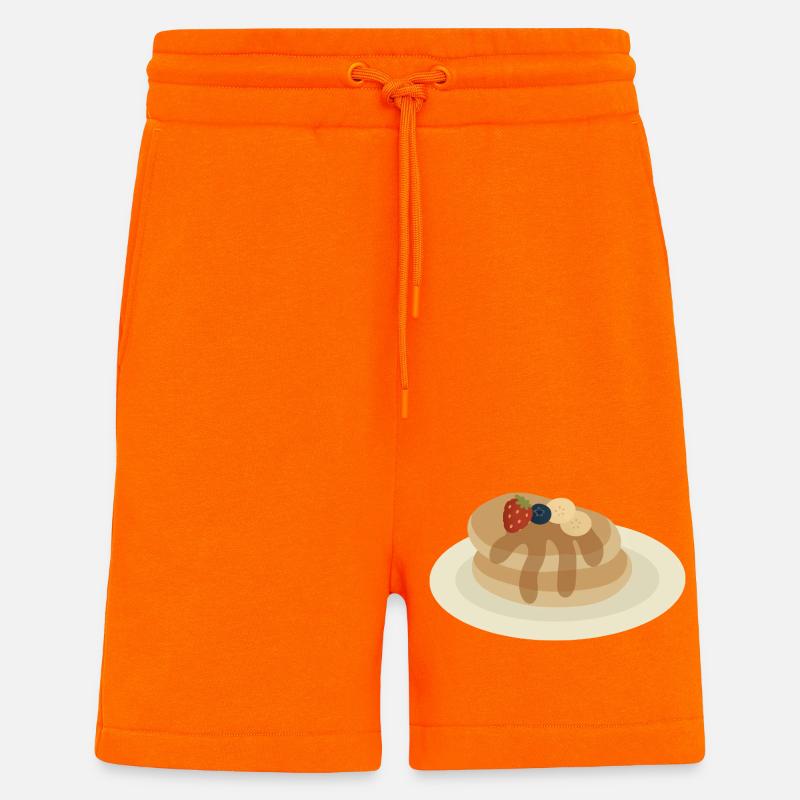 Pancake Stack - Shorts - made by SPREAD - SUNSET ORANGE
