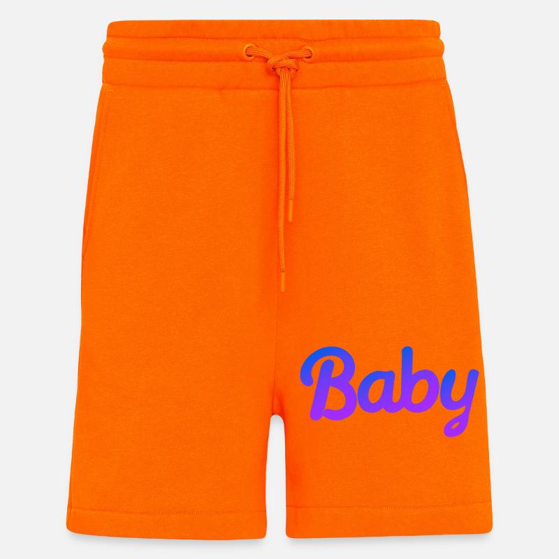 COOLES BABY - Shorts - made by SPREAD - SUNSET ORANGE