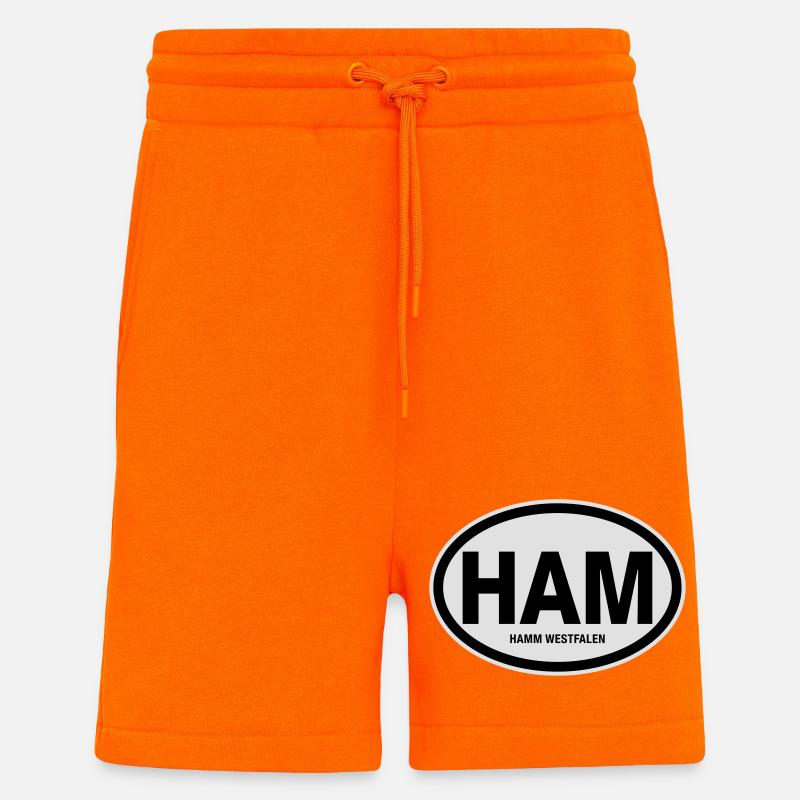 HAM Hamm Westfalen - Shorts - made by SPREAD - SUNSET ORANGE