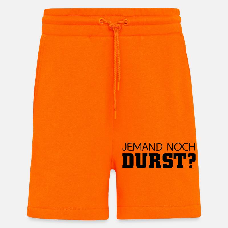Jemand noch Durst - Shorts - made by SPREAD - SUNSET ORANGE