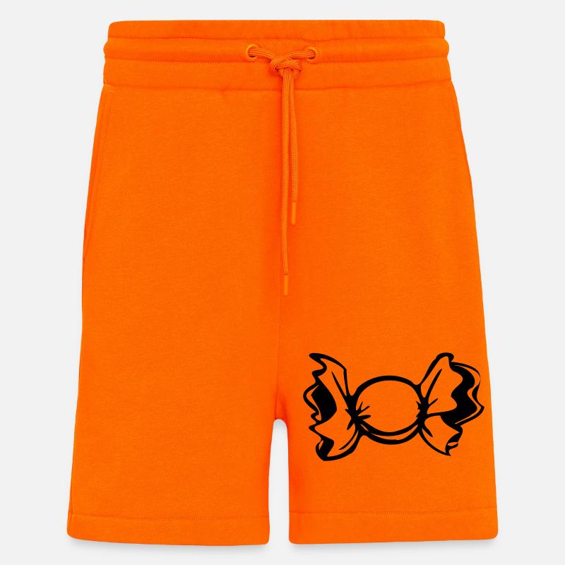 Bonbon Design klassisch - Shorts - made by SPREAD - SUNSET ORANGE