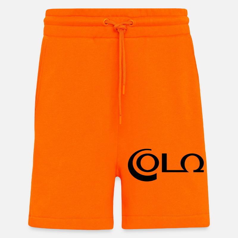 Cola - vector graphic - Shorts - made by SPREAD - SUNSET ORANGE
