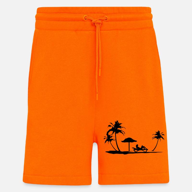Beach - Shorts - made by SPREAD - SUNSET ORANGE