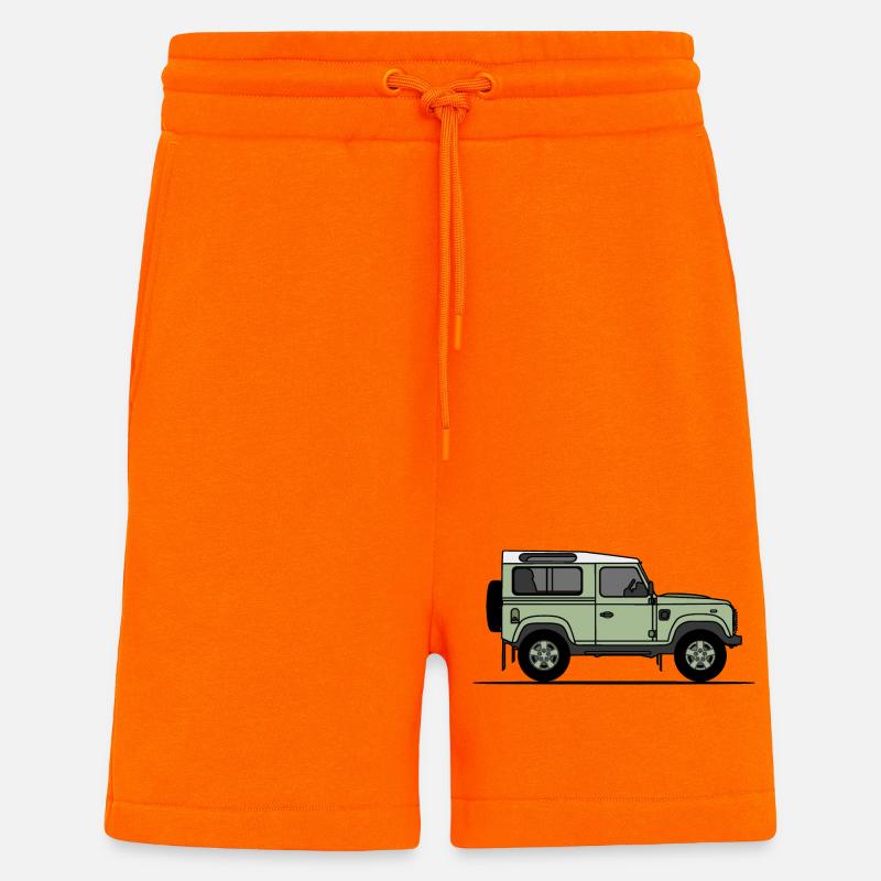 Verteidiger 90 - Shorts - made by SPREAD - SUNSET ORANGE