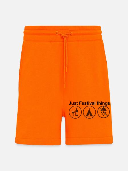 Festival Season - Shorts - made by SPREAD - SUNSET ORANGE