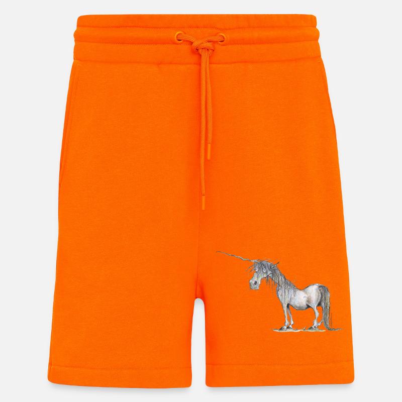 Das letzte Einhorn - Shorts - made by SPREAD - SUNSET ORANGE