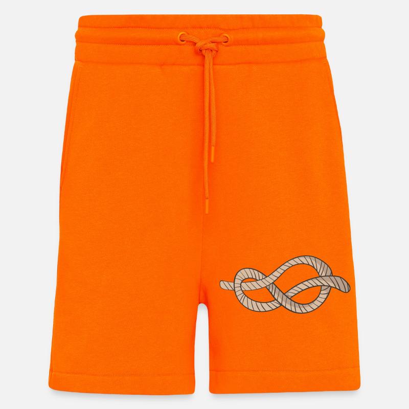 node - Shorts - made by SPREAD - SUNSET ORANGE