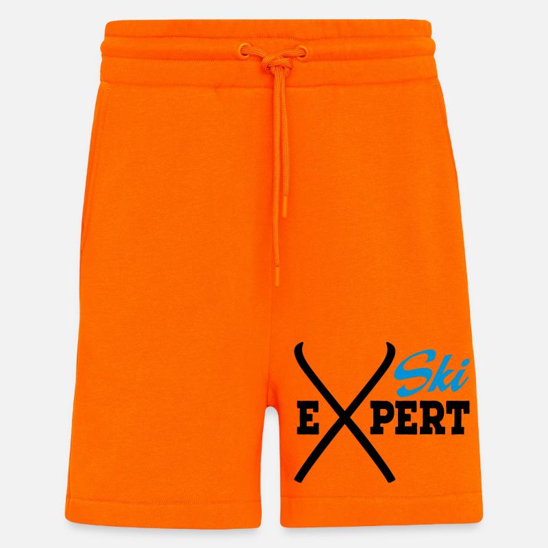 ski - Shorts - made by SPREAD - SUNSET ORANGE