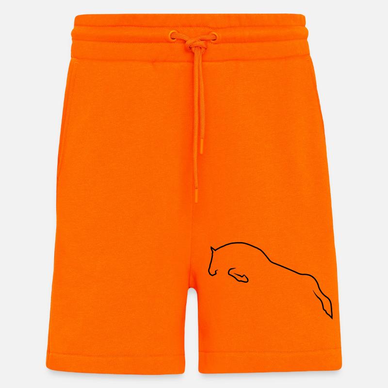 Springpferd - Shorts - made by SPREAD - SUNSET ORANGE