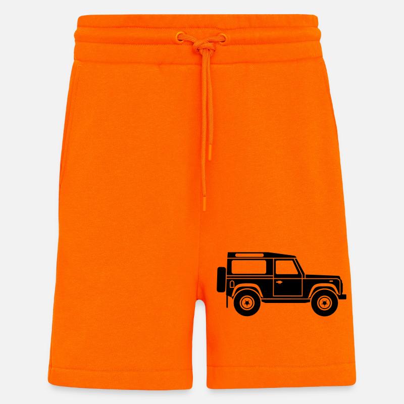 Defender D90 NEU - Shorts - made by SPREAD - SUNSET ORANGE