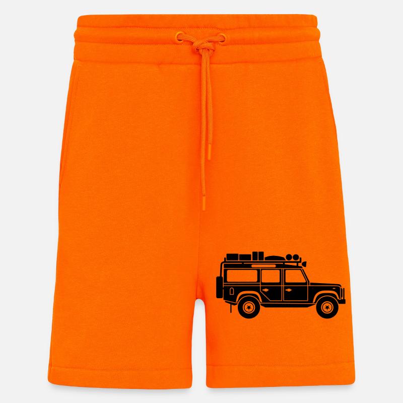 Defender D110 Expedition - Shorts - made by SPREAD - SUNSET ORANGE