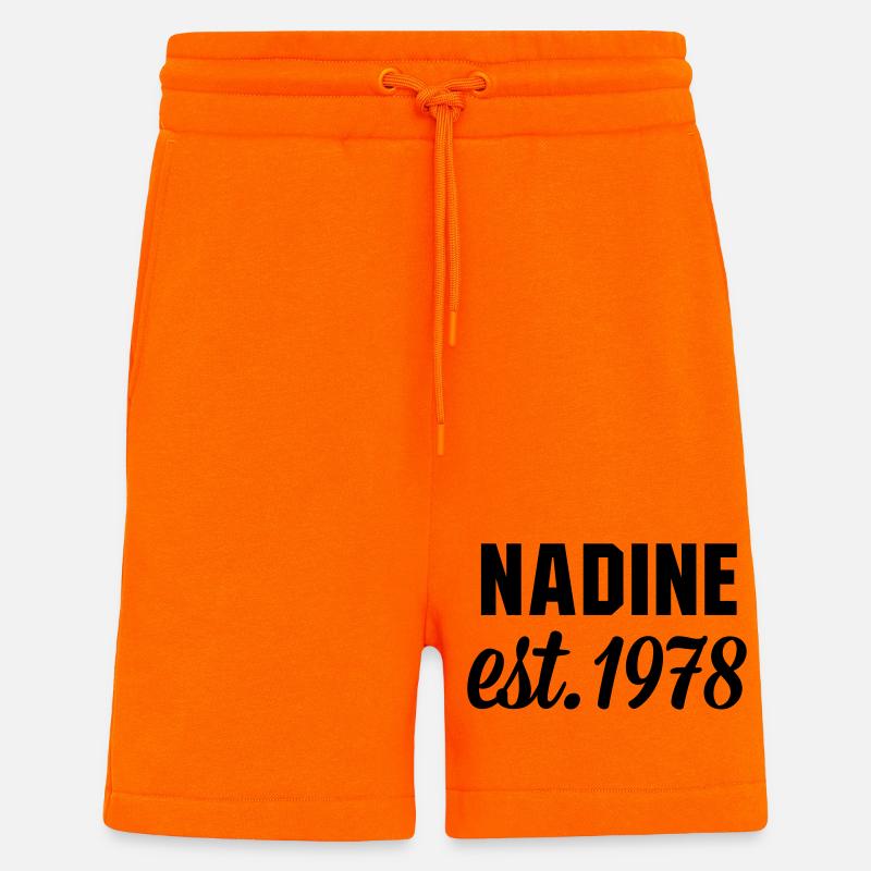 Nadine est 1978 - Shorts - made by SPREAD - SUNSET ORANGE