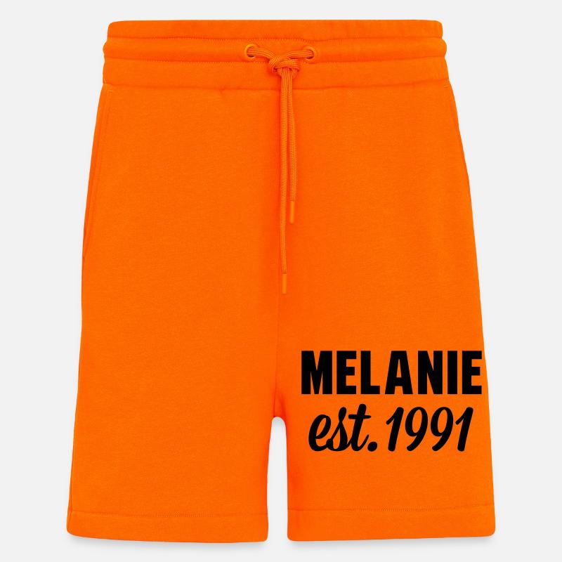 Melanie est 1991 - Shorts - made by SPREAD - SUNSET ORANGE