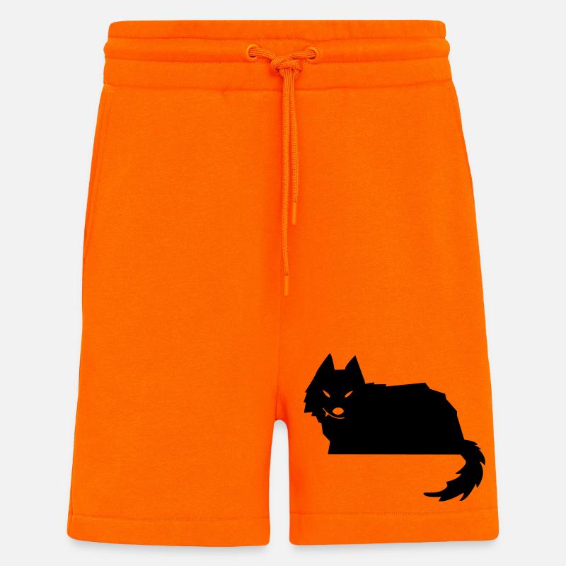 Wolf - Shorts - made by SPREAD - SUNSET ORANGE