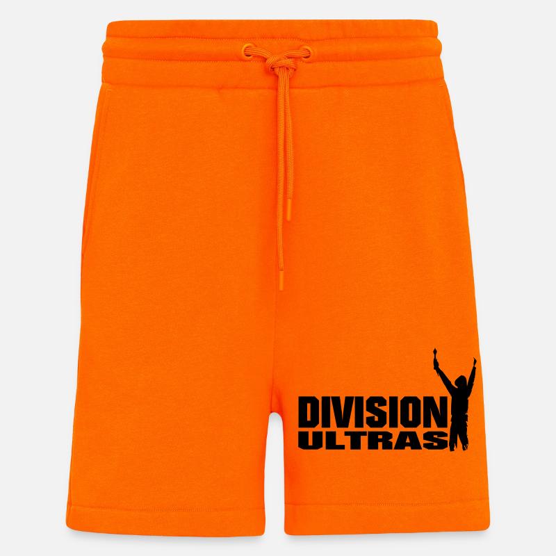 Ultras Hooligans Division - Shorts - made by SPREAD - SUNSET ORANGE