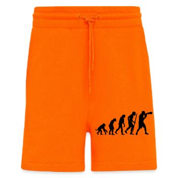 Evolution of boxing - Shorts - made by SPREAD - SUNSET ORANGE - Vorne