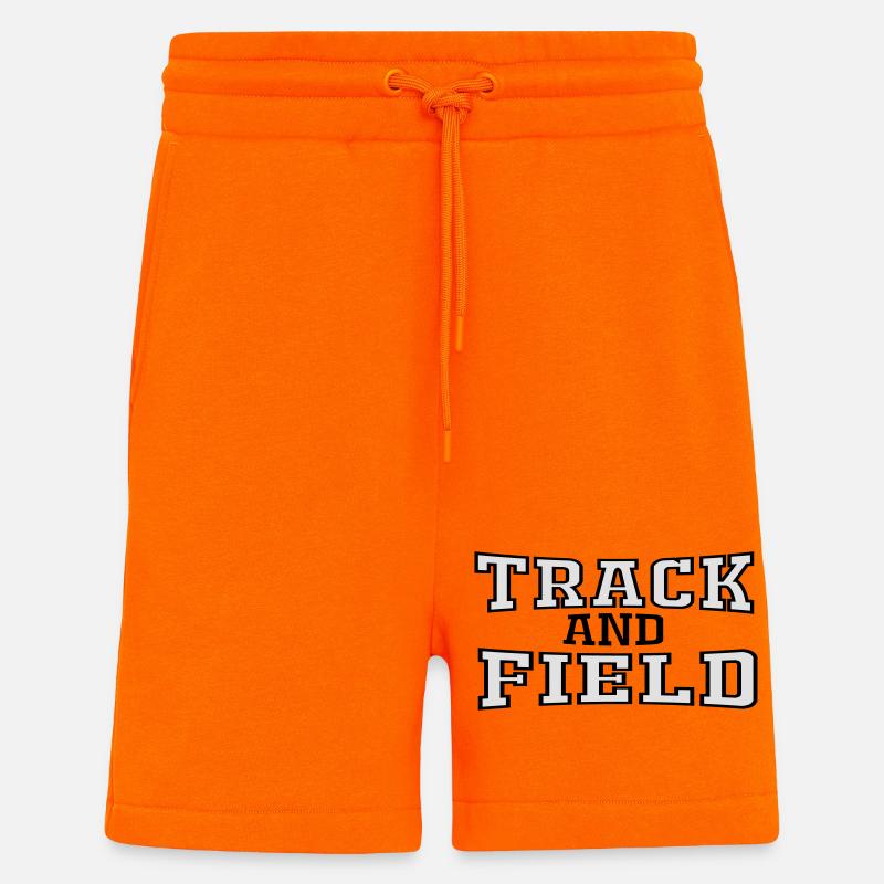 Track and Field - Shorts - made by SPREAD - SUNSET ORANGE