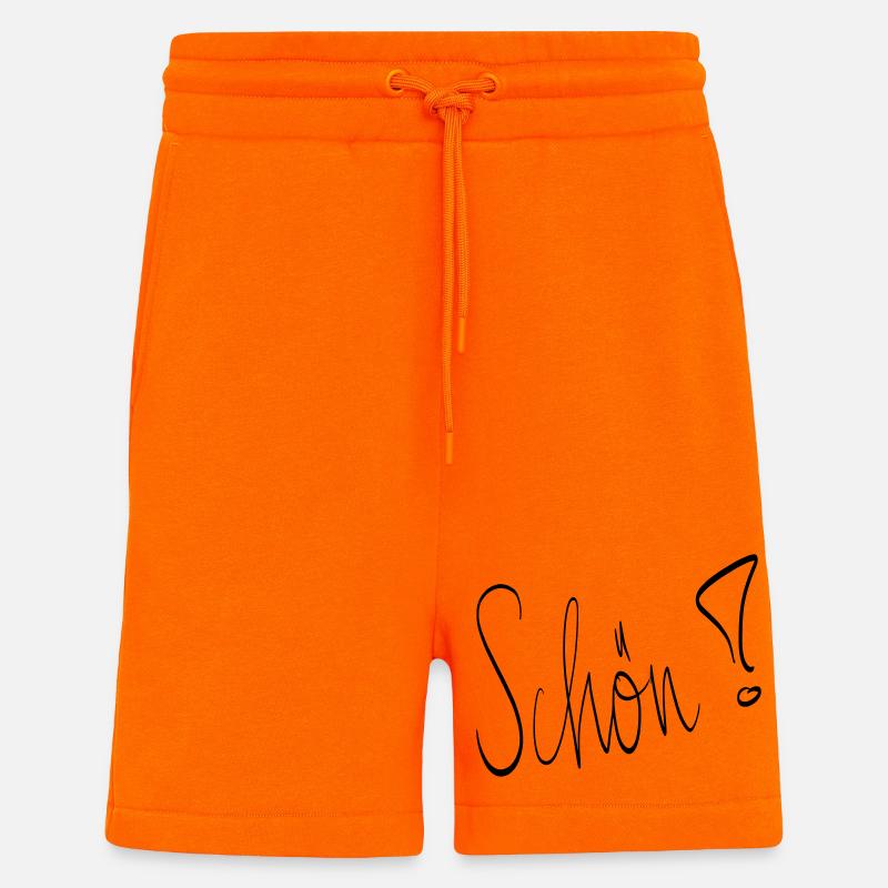 Schön ! - Shorts - made by SPREAD - SUNSET ORANGE