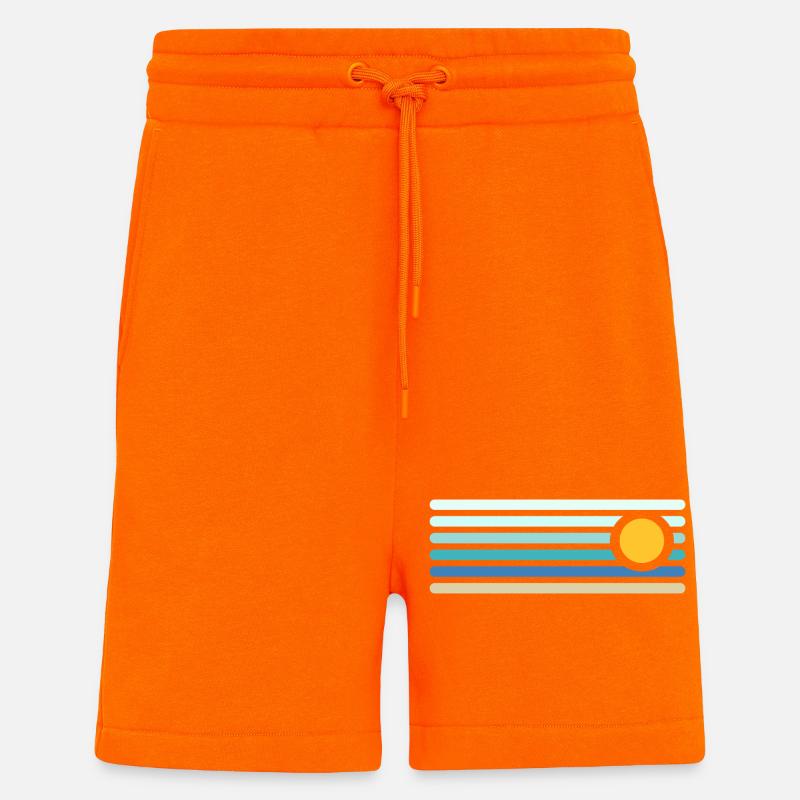 beach - Shorts - made by SPREAD - SUNSET ORANGE