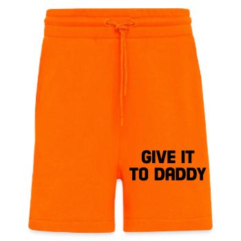 donner à papa - Short bio décontracté fabriqué en UE - SUNSET ORANGE - Devant