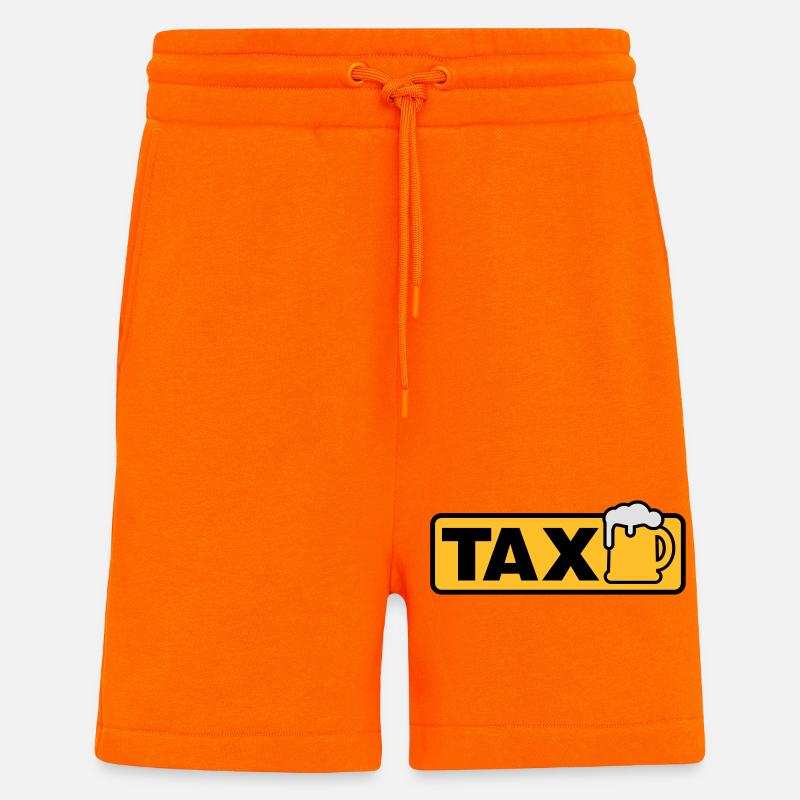 Taxi Bier - Shorts - made by SPREAD - SUNSET ORANGE
