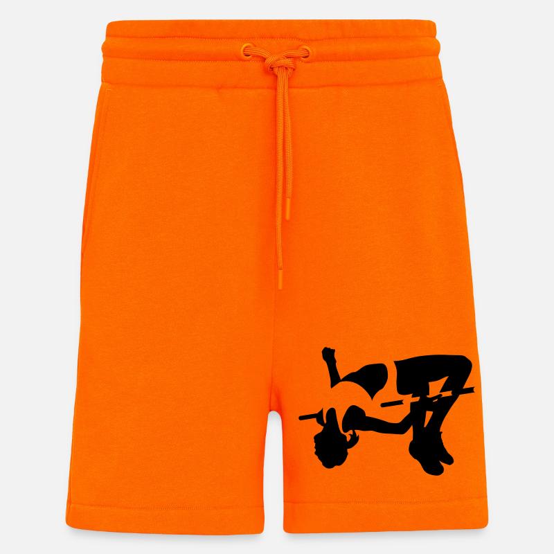 sprung - Short bio décontracté fabriqué en UE - SUNSET ORANGE