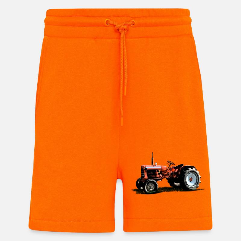 Traktor - Shorts - made by SPREAD - SUNSET ORANGE