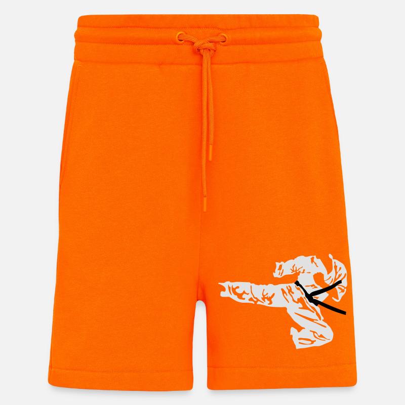 Karate - Shorts - made by SPREAD - SUNSET ORANGE