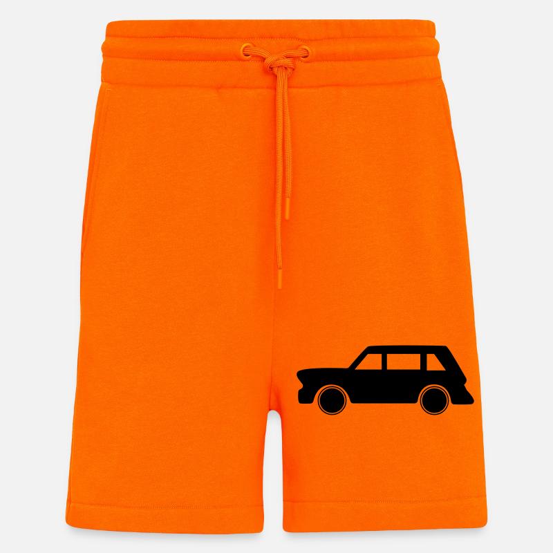 auto - Shorts - made by SPREAD - SUNSET ORANGE