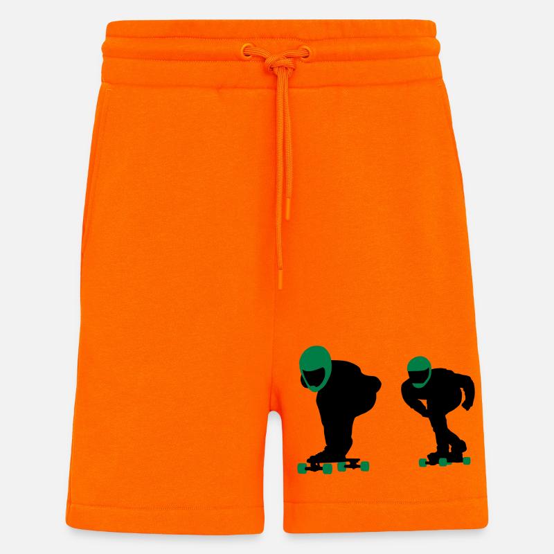longboard - Shorts - made by SPREAD - SUNSET ORANGE