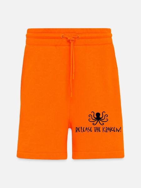 Release the Kraken - Shorts - made by SPREAD - SUNSET ORANGE