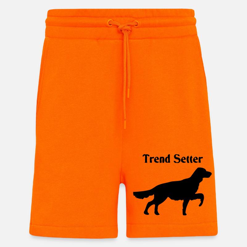 Trend Setter - Short bio décontracté fabriqué en UE - SUNSET ORANGE