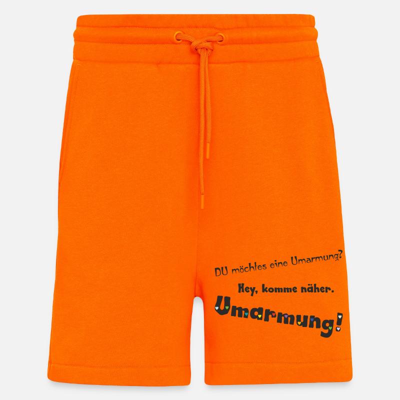 Umarmung - Shorts - made by SPREAD - SUNSET ORANGE