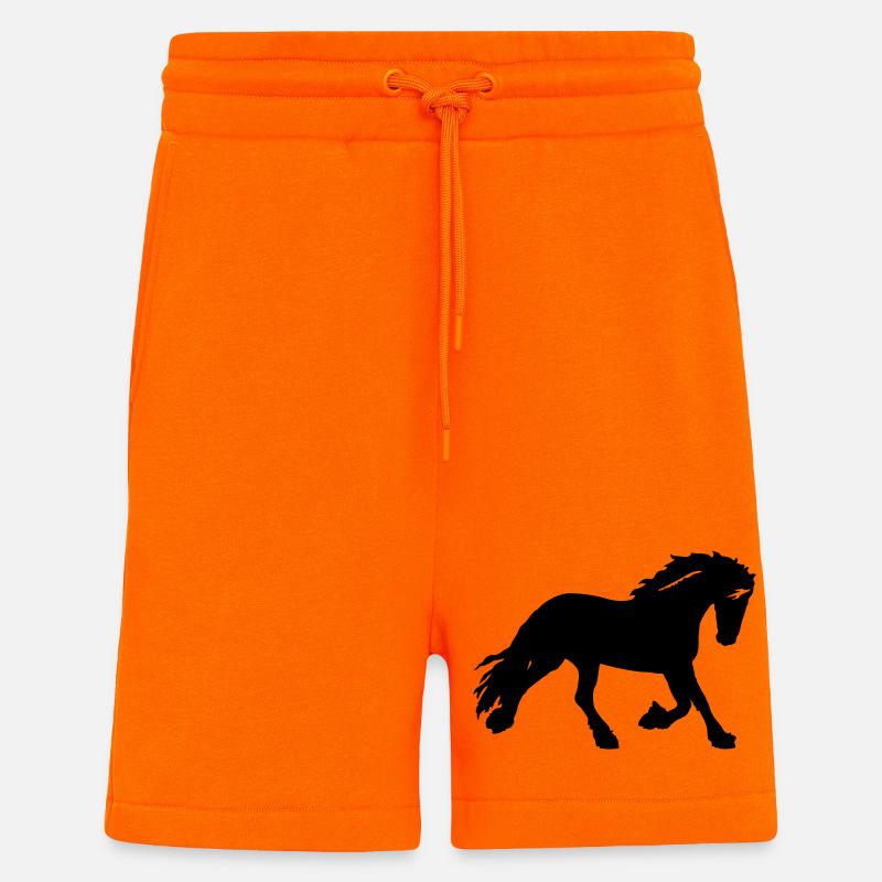 Pferd - Shorts - made by SPREAD - SUNSET ORANGE