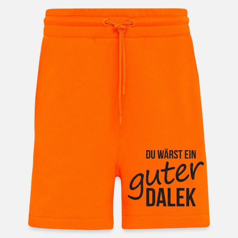 Dalek - Shorts - made by SPREAD - SUNSET ORANGE