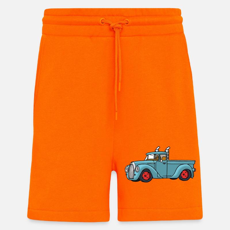 Pick Up - Shorts - made by SPREAD - SUNSET ORANGE