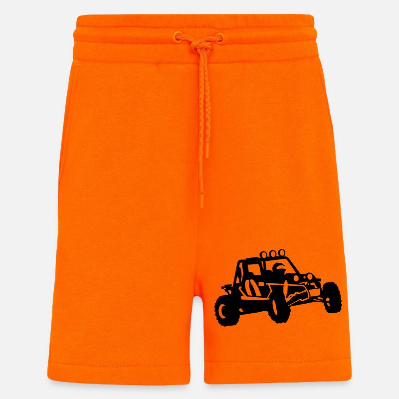 Baggi - Short bio décontracté fabriqué en UE - SUNSET ORANGE