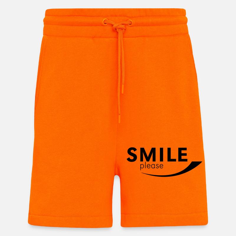 Smile please - Shorts - made by SPREAD - SUNSET ORANGE
