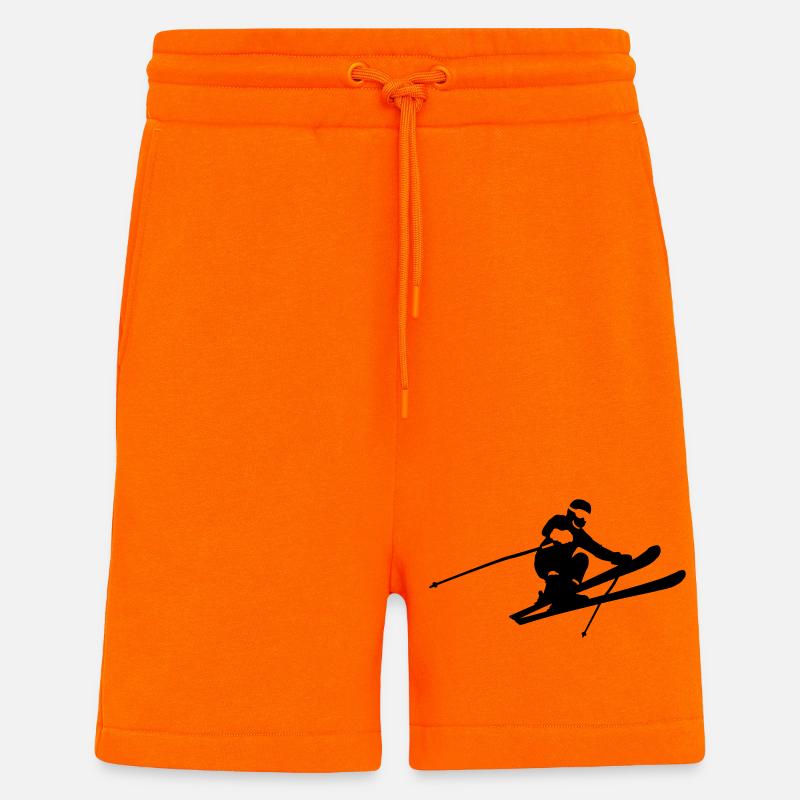 Alpin Ski - Shorts - made by SPREAD - SUNSET ORANGE