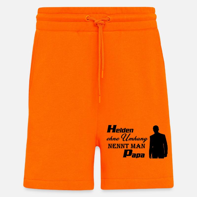 Helden Papa - Shorts - made by SPREAD - SUNSET ORANGE