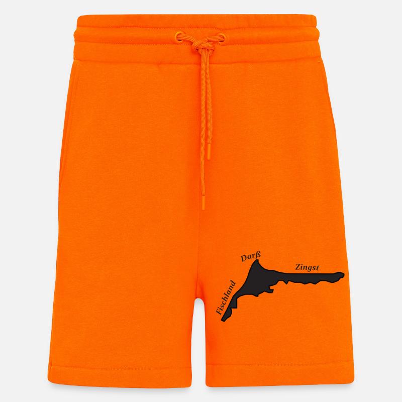 Fischland Darß Zingst - Shorts - made by SPREAD - SUNSET ORANGE