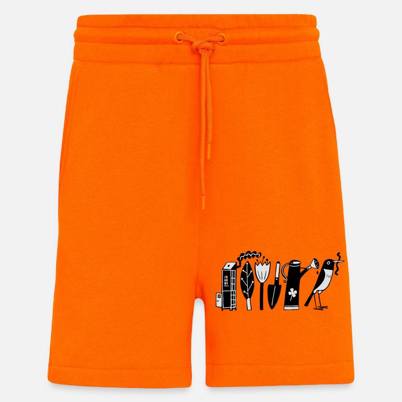 Garten - Shorts - made by SPREAD - SUNSET ORANGE