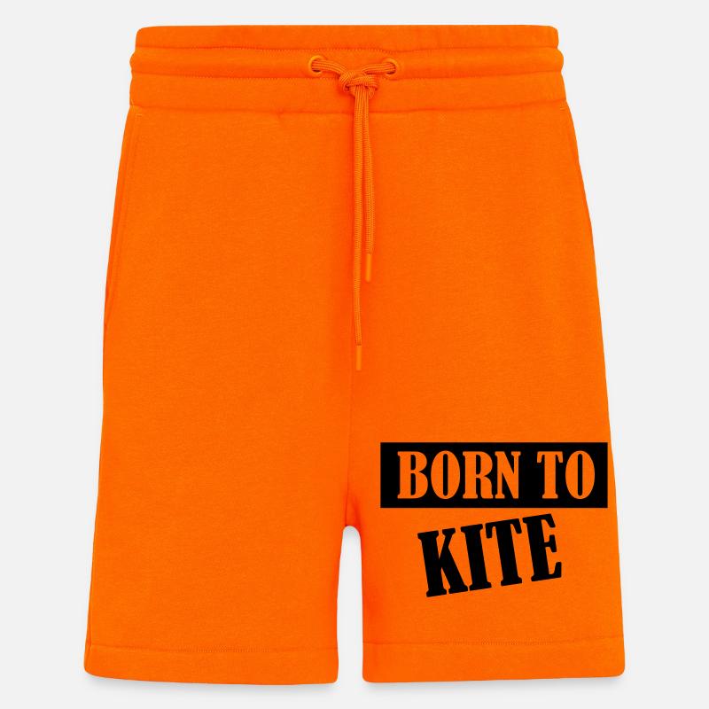 Kiteboard,Kiteboarder,Kite,Kiteboarding,Meer,Board - Shorts - made by SPREAD - SUNSET ORANGE